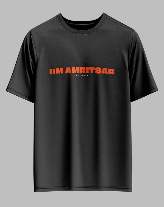 The IIM Amritsar Void Stardust Oversized Tee - 240GSM