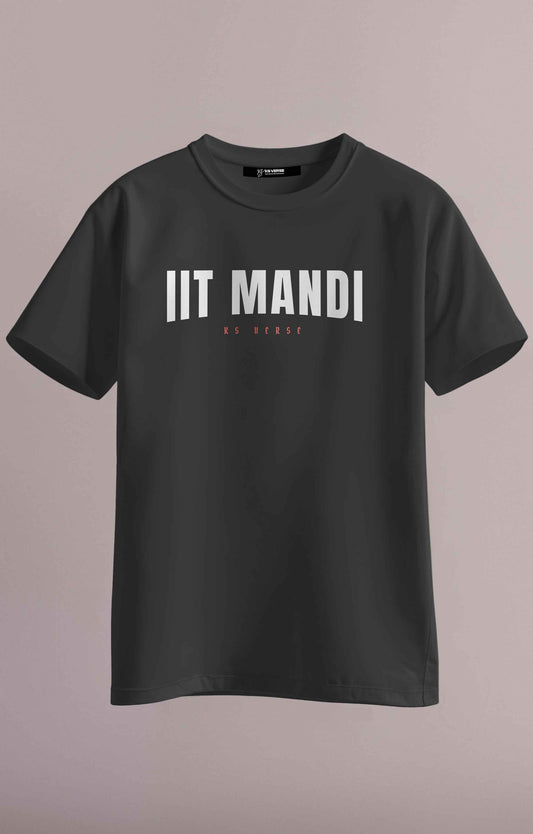 The IIT Mandi Void Duality Round Neck Tee - 210GSM