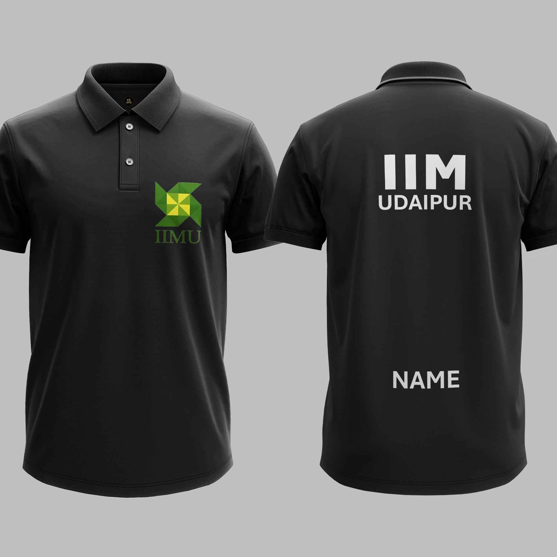 The IIM Udaipur Heritage Polo Tee - 200GSM