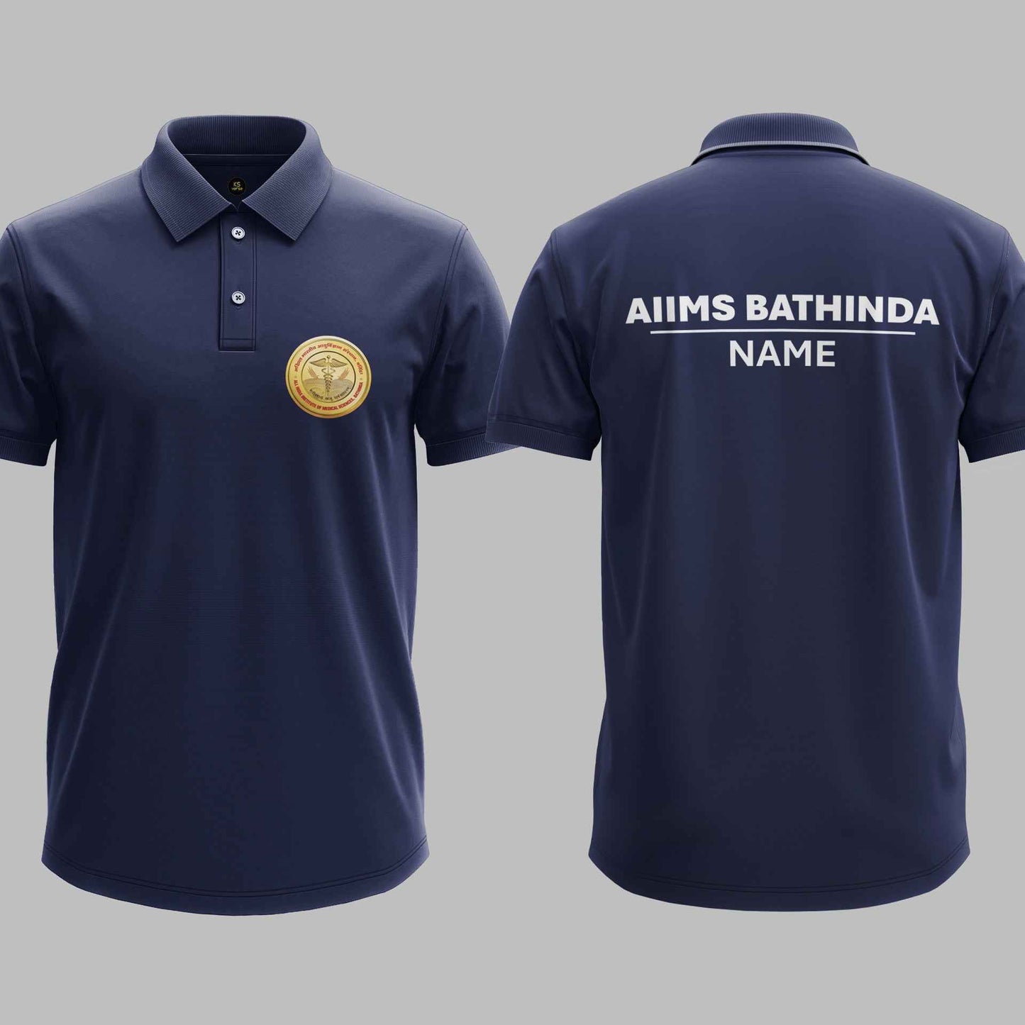 The AIIMS Bathinda Prestige Polo Tee - 200GSM