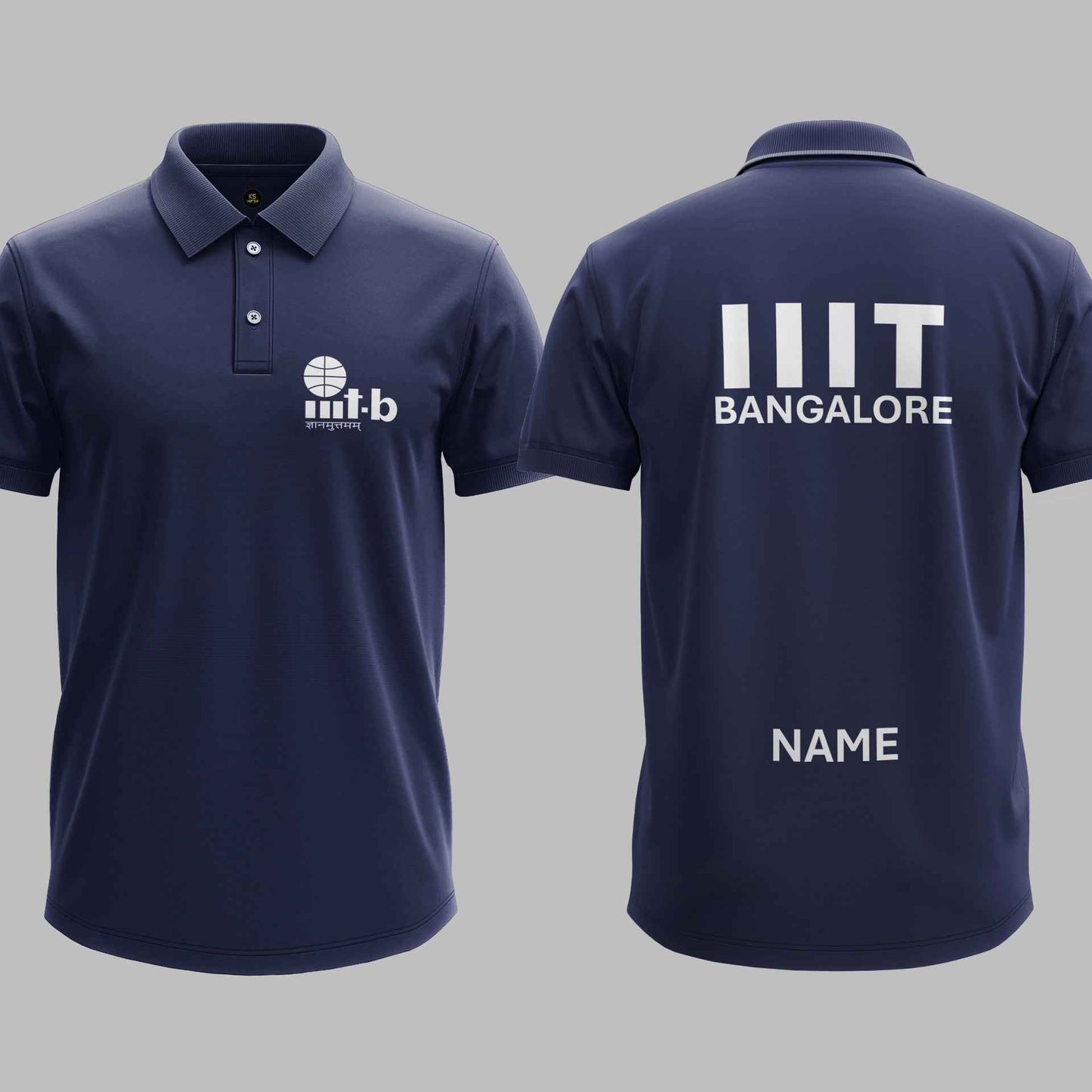 The IIIT Bangalore Heritage Polo Tee