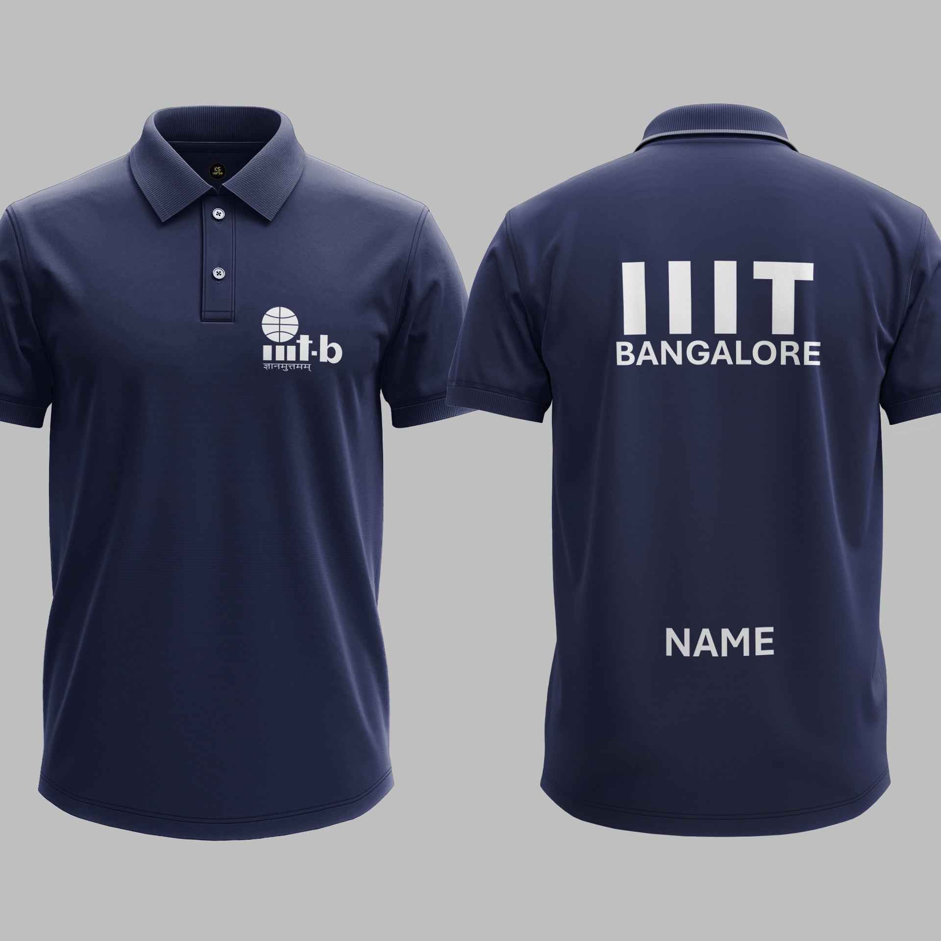 The IIIT Bangalore Heritage Polo Tee
