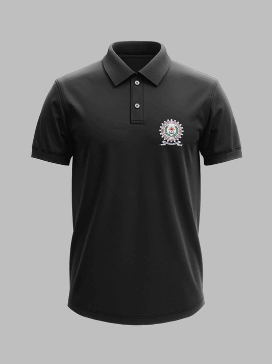 NIT Agartala Minimalist polo tee – KS Verse – detail view
