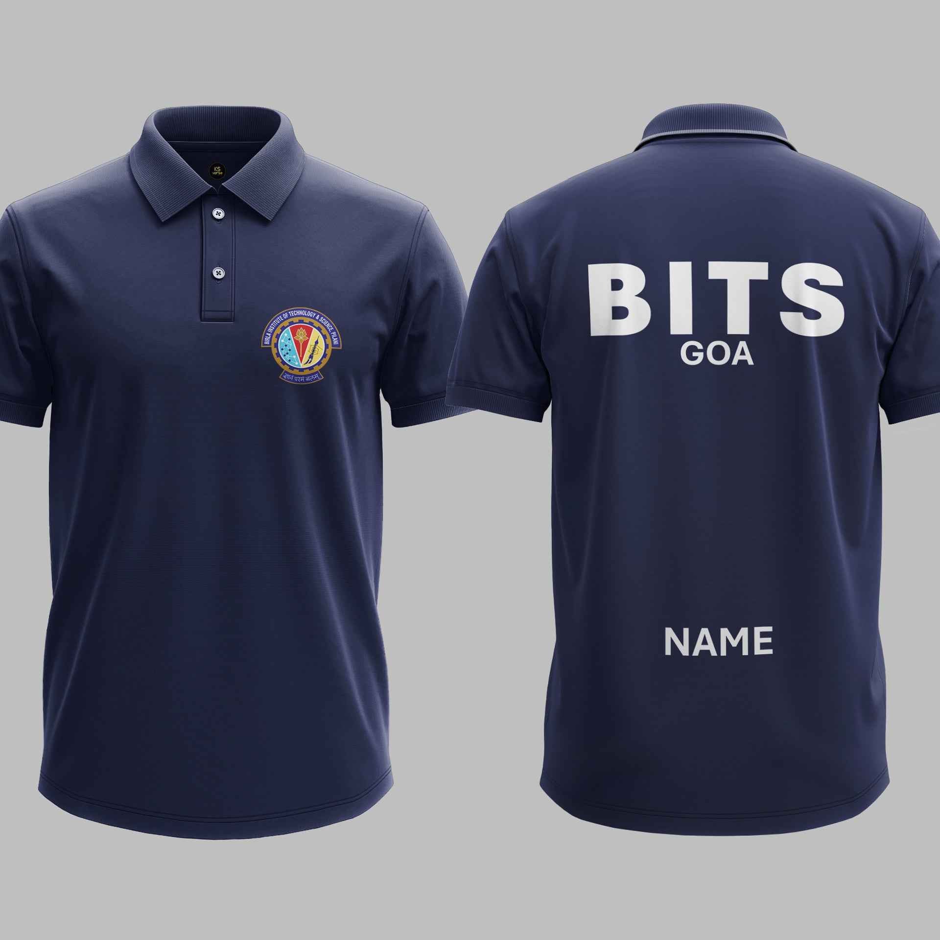 The BITS Goa Heritage Polo Tee
