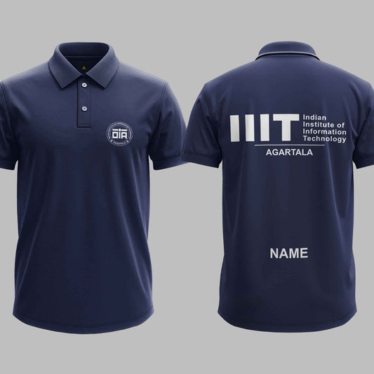 The IIIT Agartala Minimalist Polo Tee - 200GSM