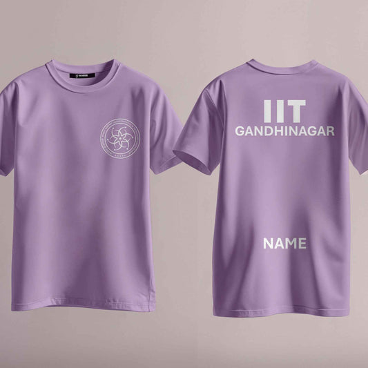 The IIT Gandhinagar Heritage Round Neck Tee - 210GSM