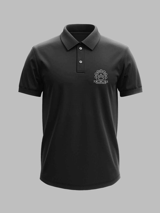 NIT Kurukshetra Minimalist polo tee – KS Verse – detail view