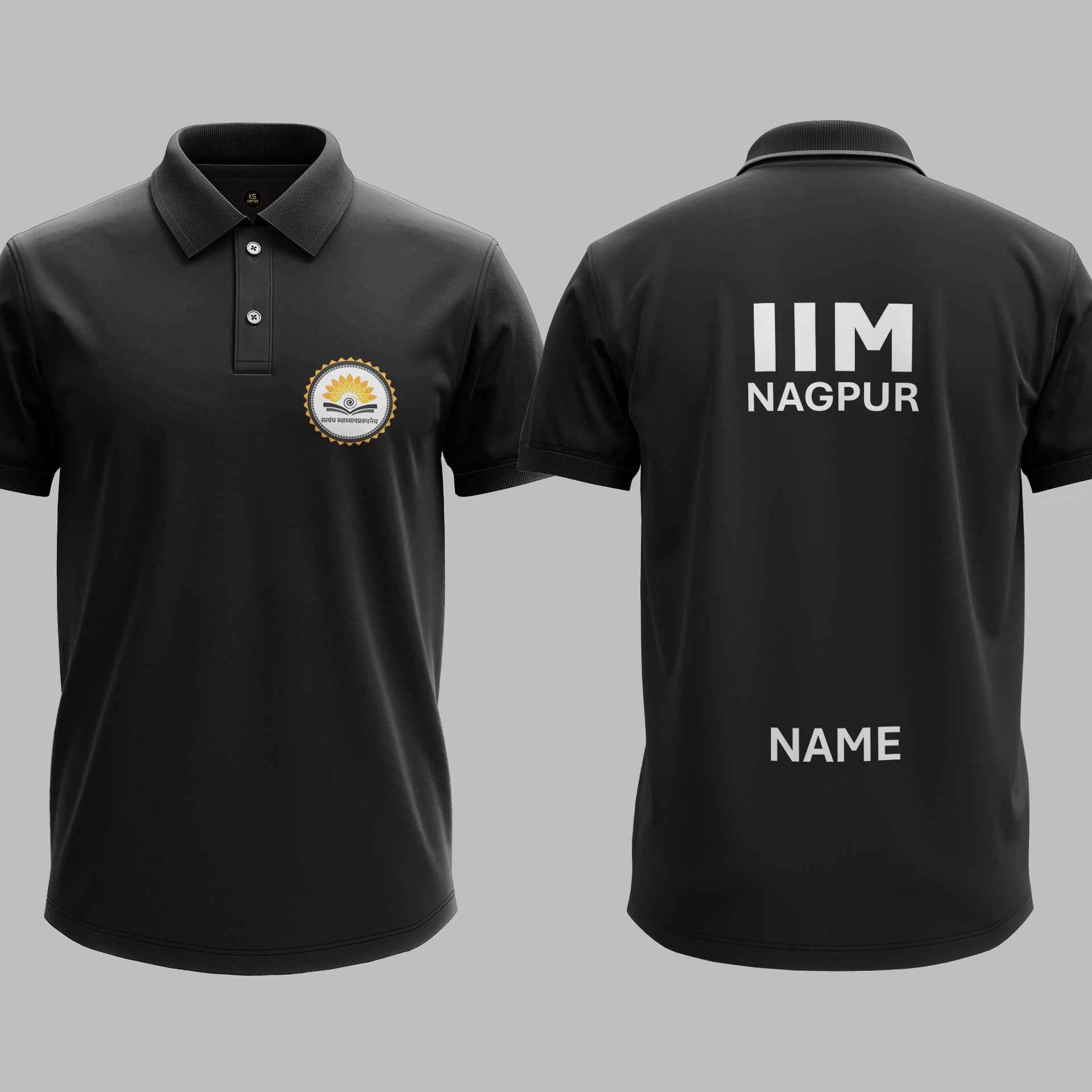 The IIM Nagpur Heritage Polo Tee - 200GSM
