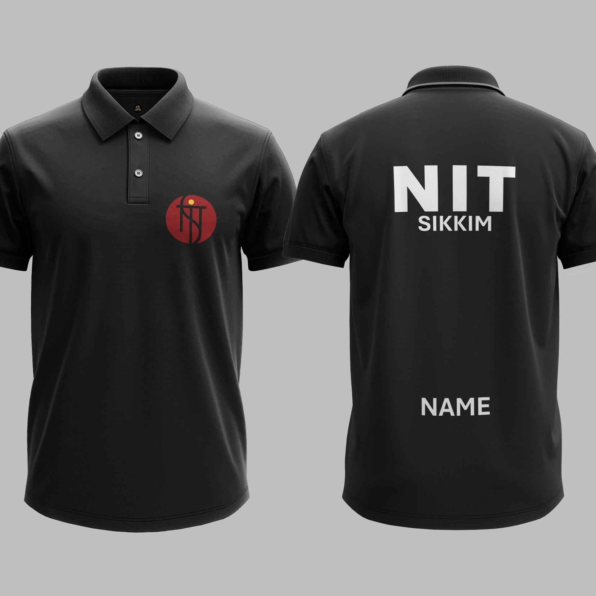 The NIT Sikkim Heritage Polo Tee