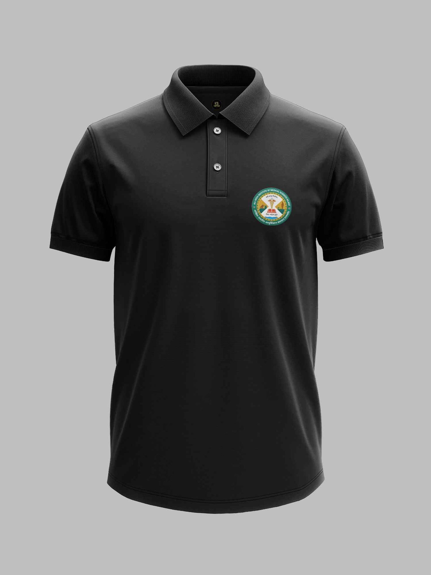 The AIIMS Rajkot Minimalist Polo Tee - 200GSM