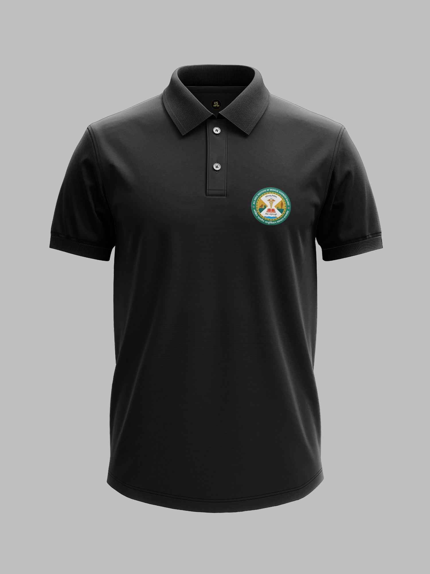 The AIIMS Rajkot Minimalist Polo Tee - 200GSM
