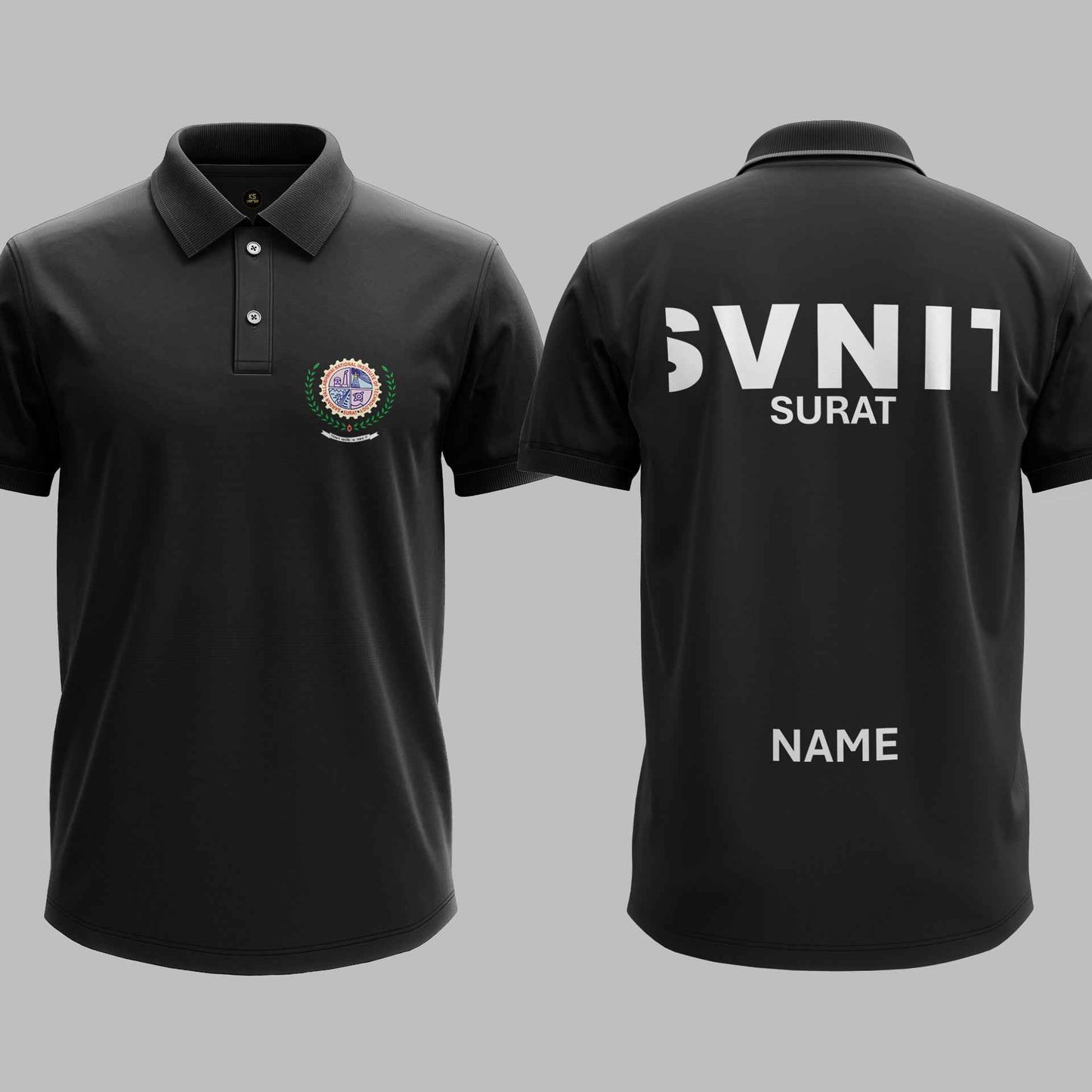 The SVNIT Surat Heritage Polo Tee