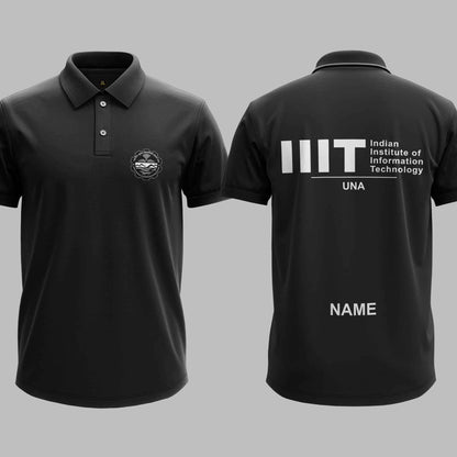 The IIIT Una Minimalist Polo Tee - 200GSM
