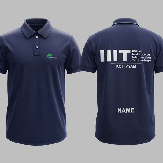 The IIIT Kottayam Minimalist Polo Tee - 200GSM