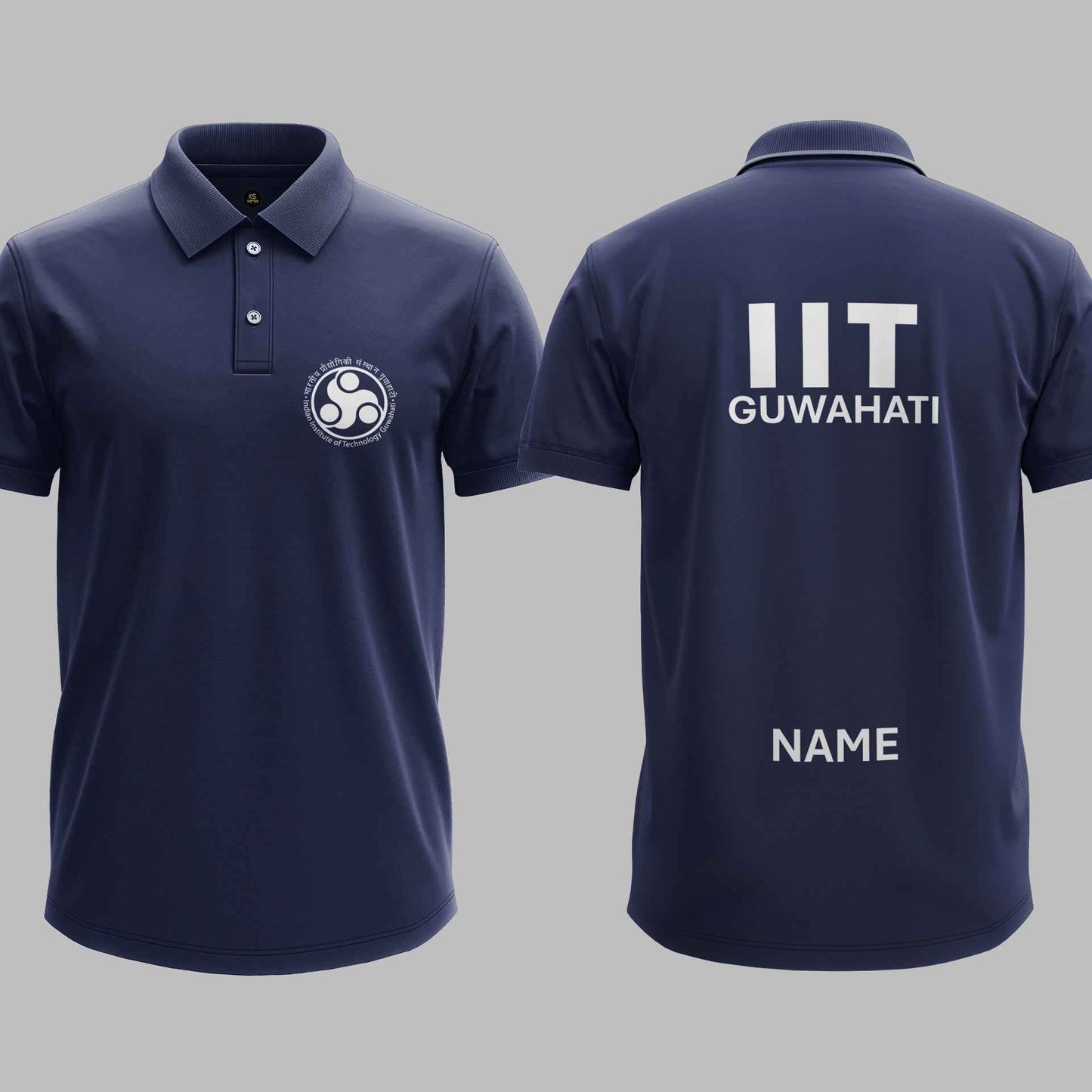 The IIT Guwahati Heritage Polo Tee