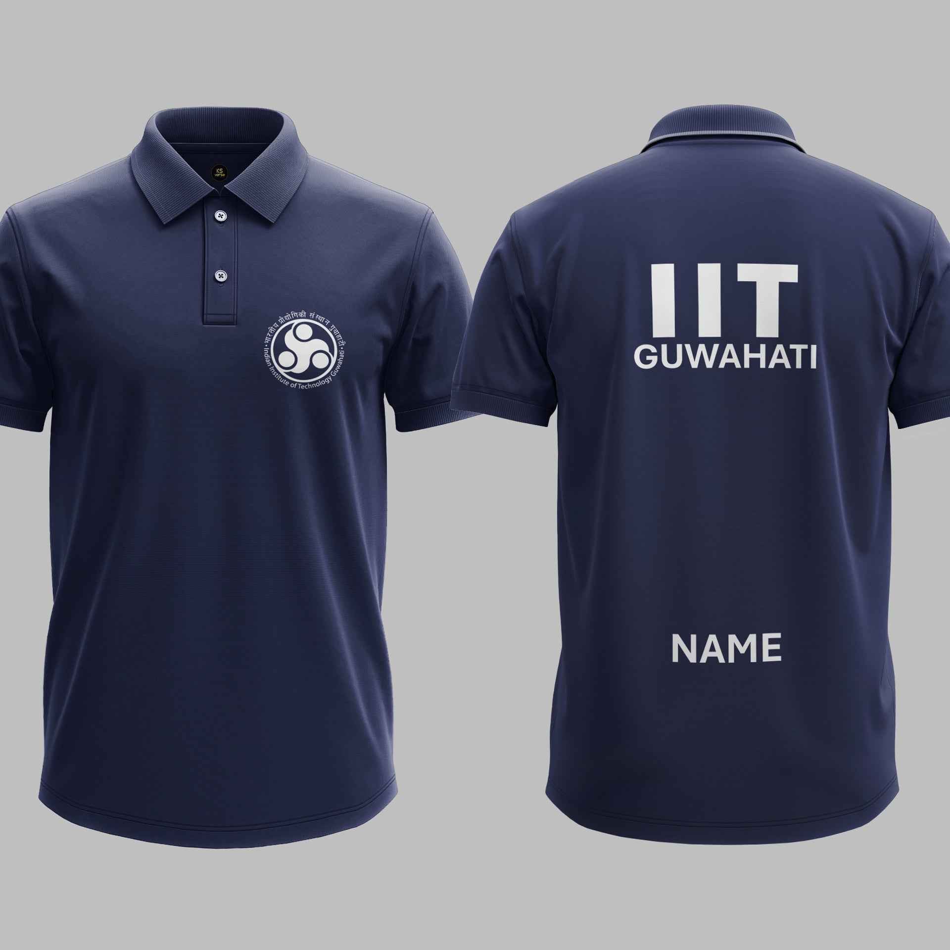 The IIT Guwahati Heritage Polo Tee