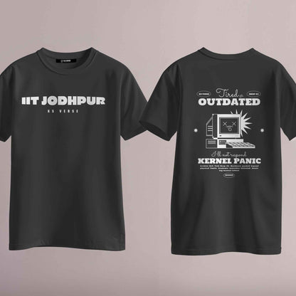 The IIT Jodhpur Void Kernel Round Neck Tee - 210GSM