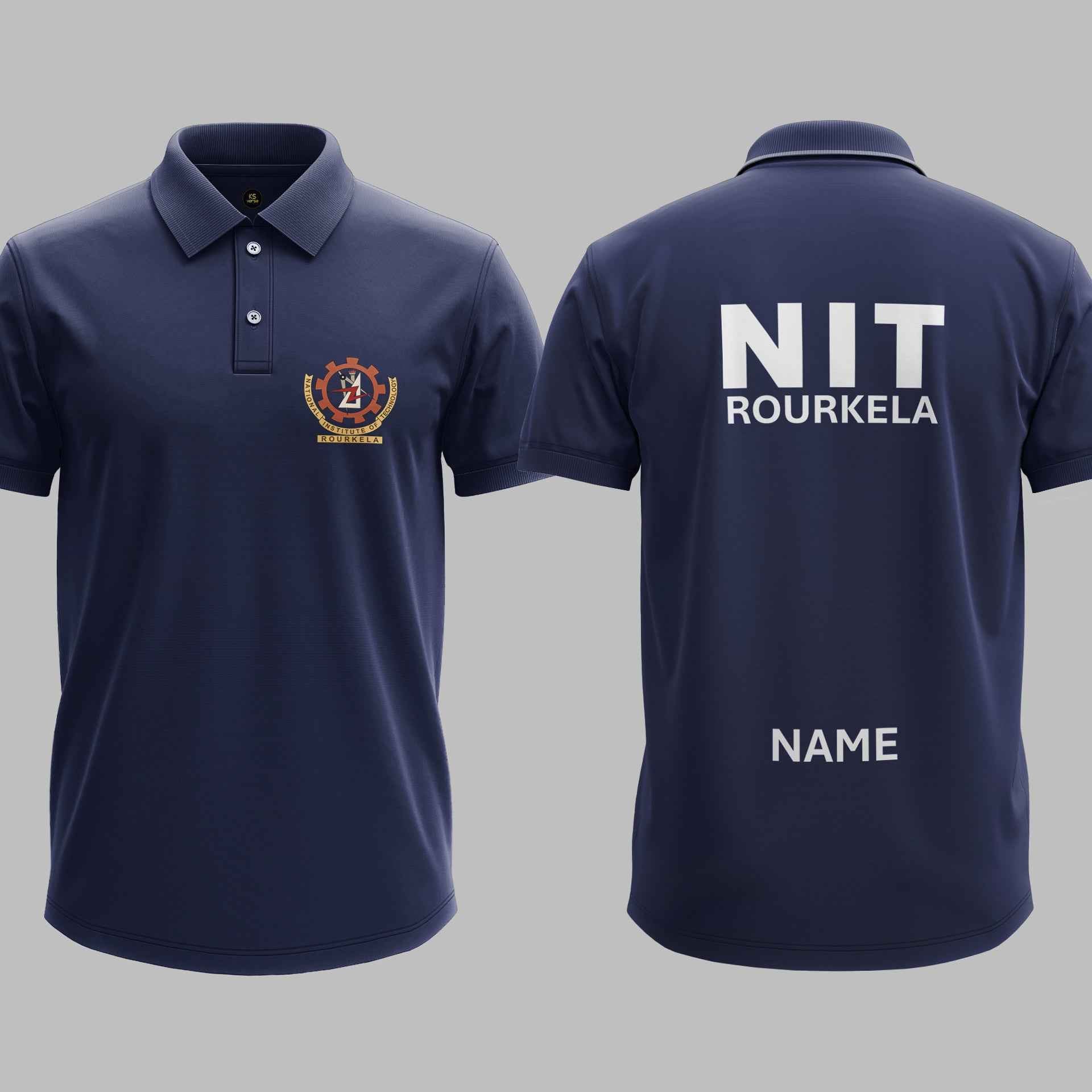 The NIT Rourkela Heritage Polo Tee