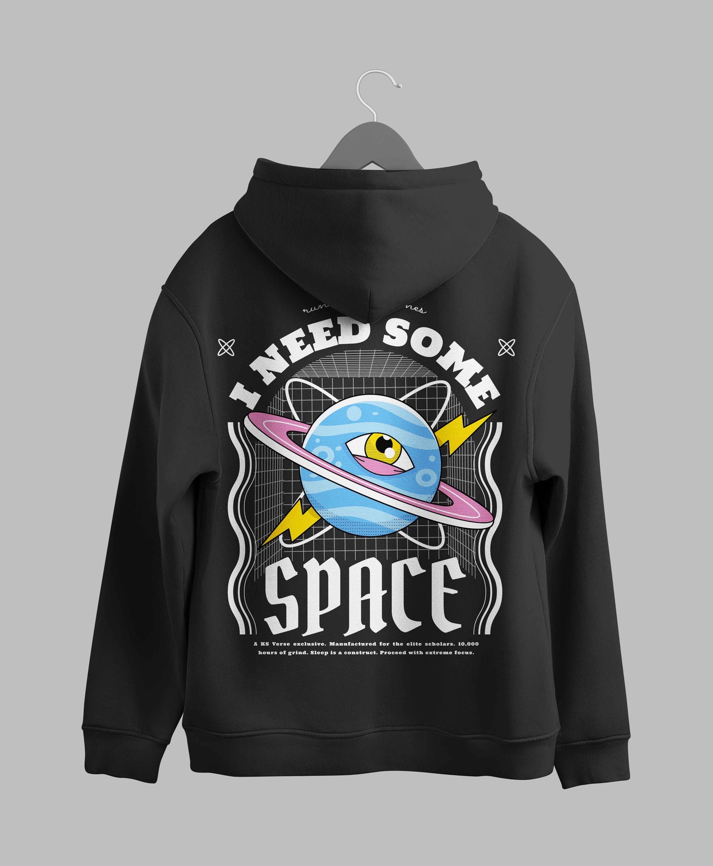 The IIIT Guwahati Void Capsule Hoodie - 320GSM