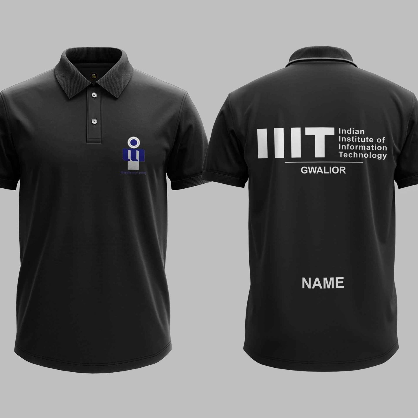 The IIIT Gwalior Minimalist Polo Tee - 200GSM