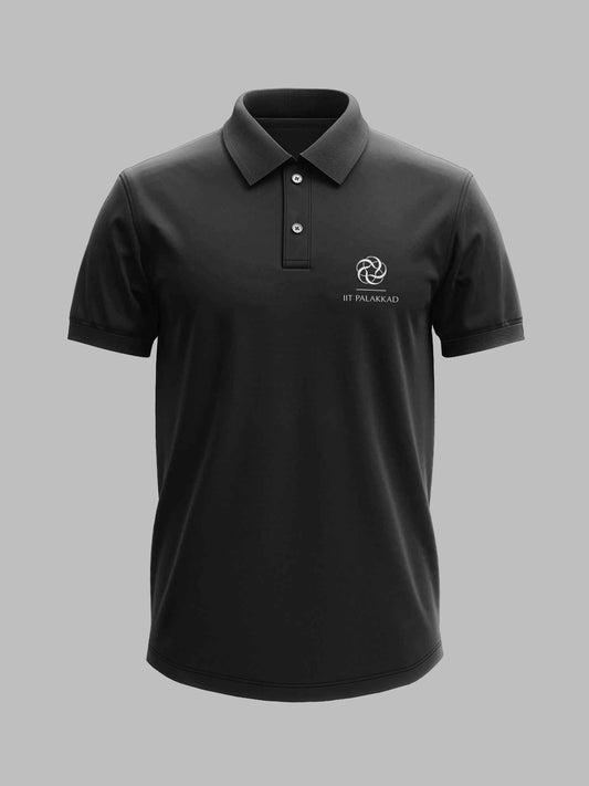 IIT Palakkad Minimalist polo tee – KS Verse – detail view