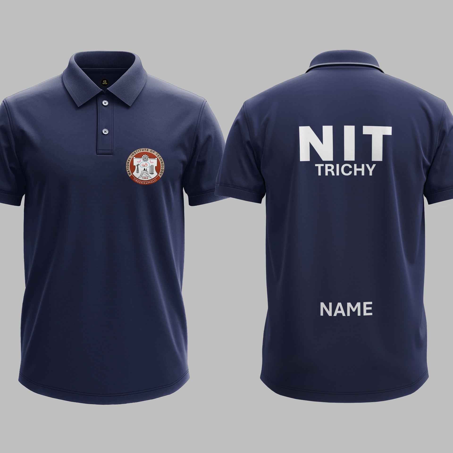 The NIT Trichy Heritage Polo Tee