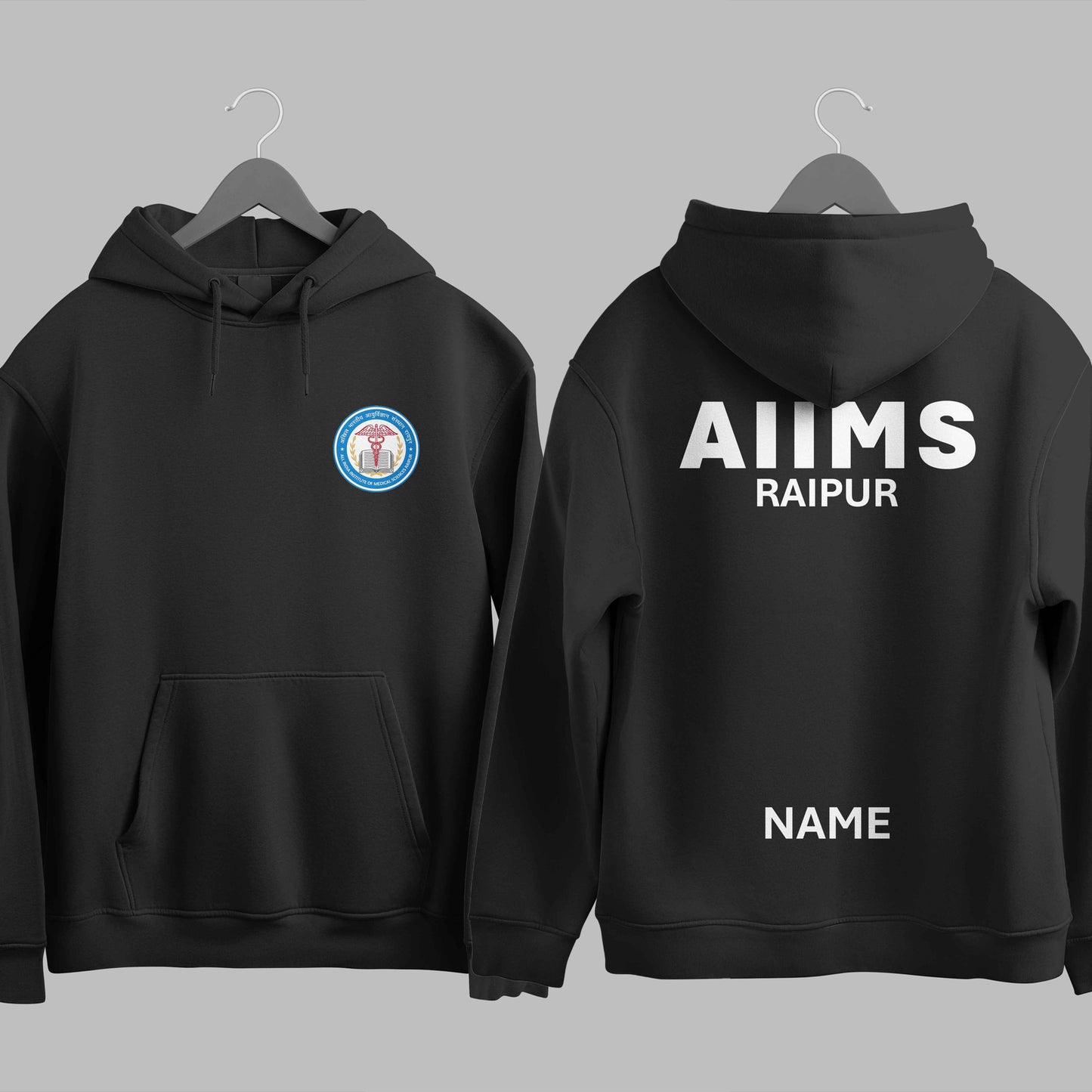 The AIIMS Raipur Heritage Hoodie