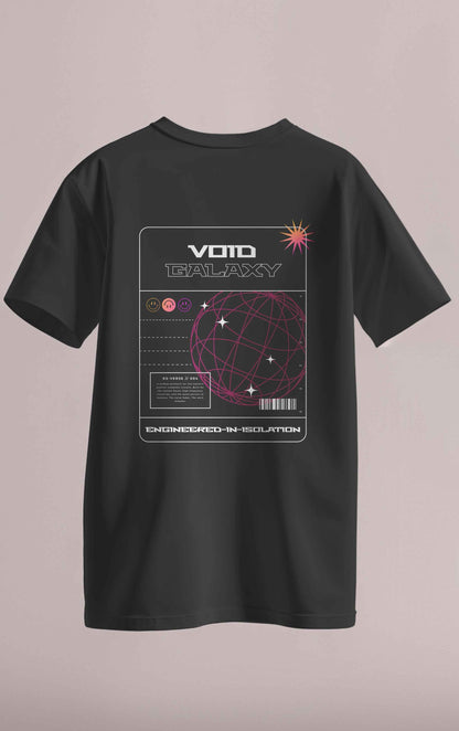 The IIT Gandhinagar Void Galaxy Round Neck Tee - 210GSM