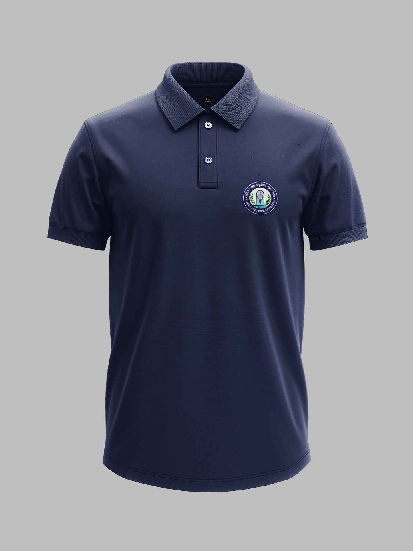 The AIIMS Deoghar Minimalist Polo Tee - 200GSM