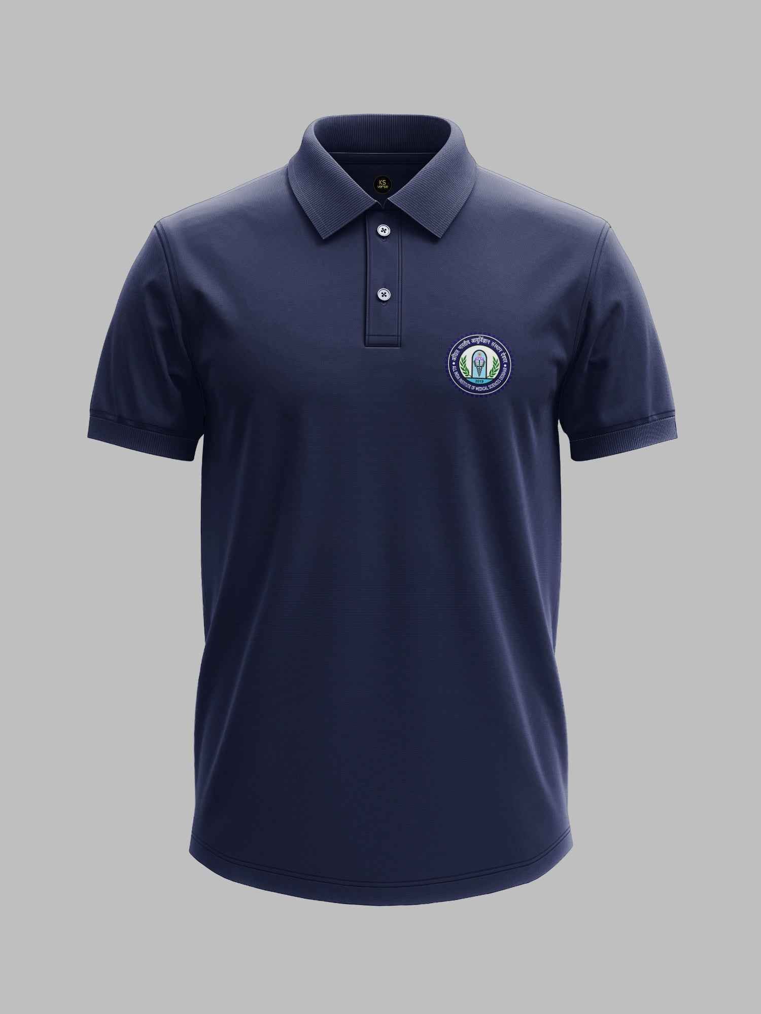 The AIIMS Deoghar Minimalist Polo Tee - 200GSM