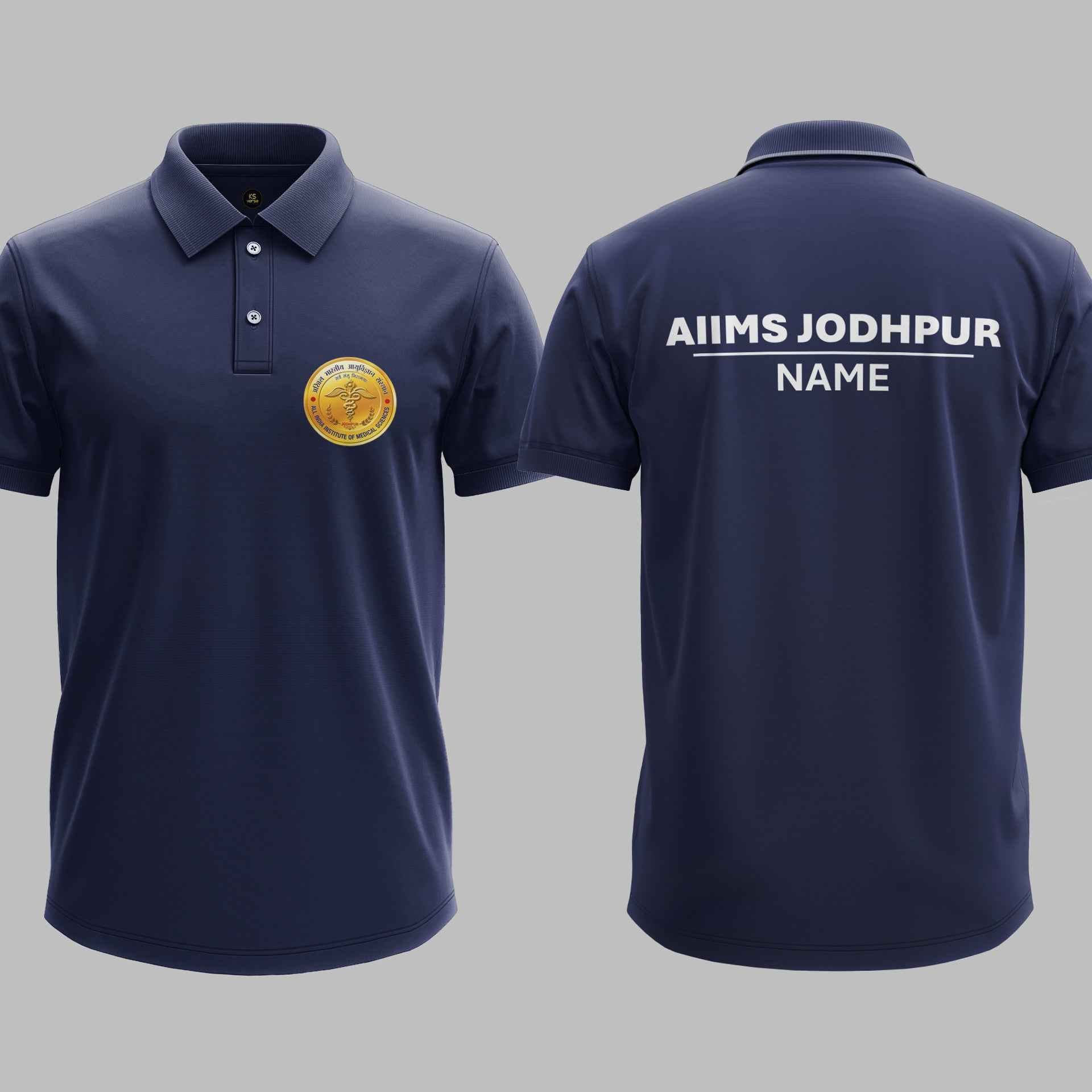 The AIIMS Jodhpur Prestige Polo Tee - 200GSM