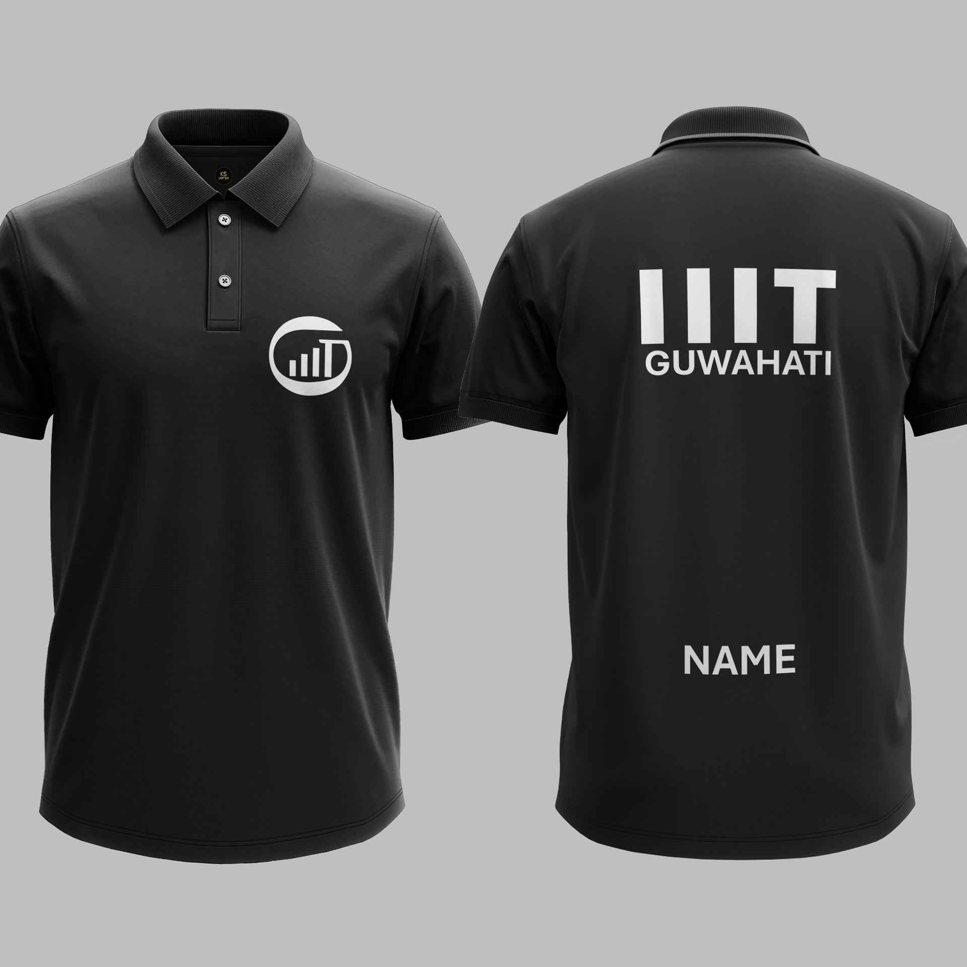 The IIIT Guwahati Heritage Polo Tee