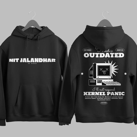 The NIT Jalandhar Void Kernel Hoodie - 320GSM