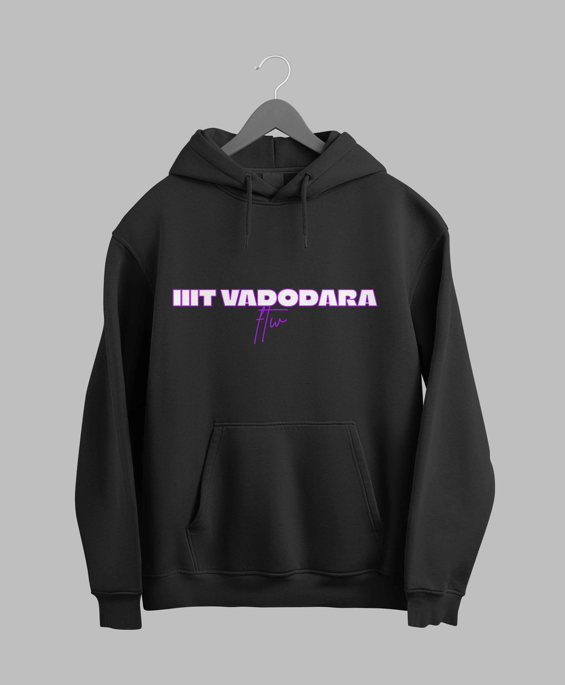 IIIT Vadodara Ascend hoodie – KS Verse – back view