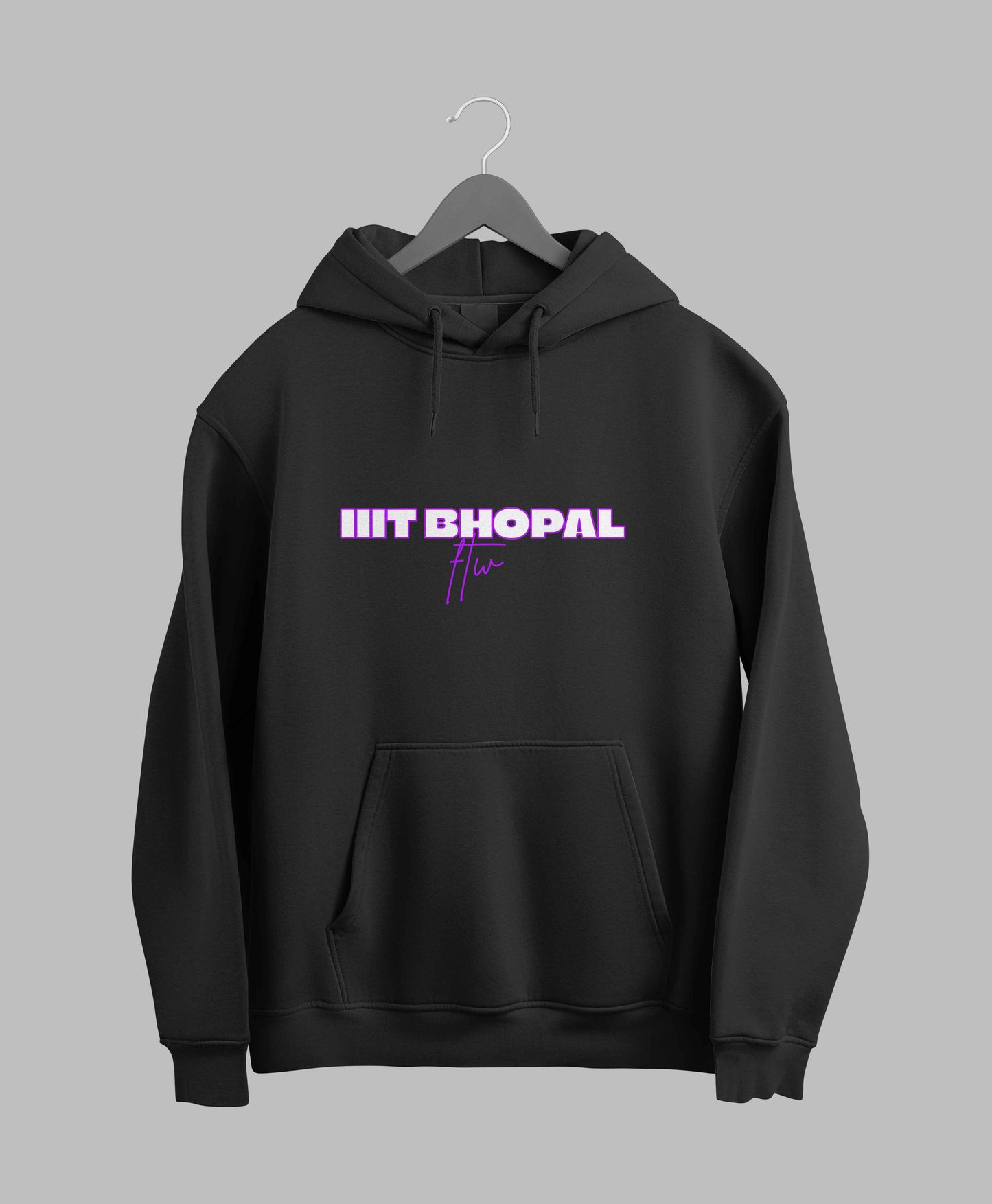 IIIT Bhopal Ascend hoodie – KS Verse – back view
