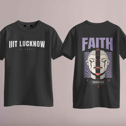 The IIIT Lucknow Void Duality Round Neck Tee - 210GSM