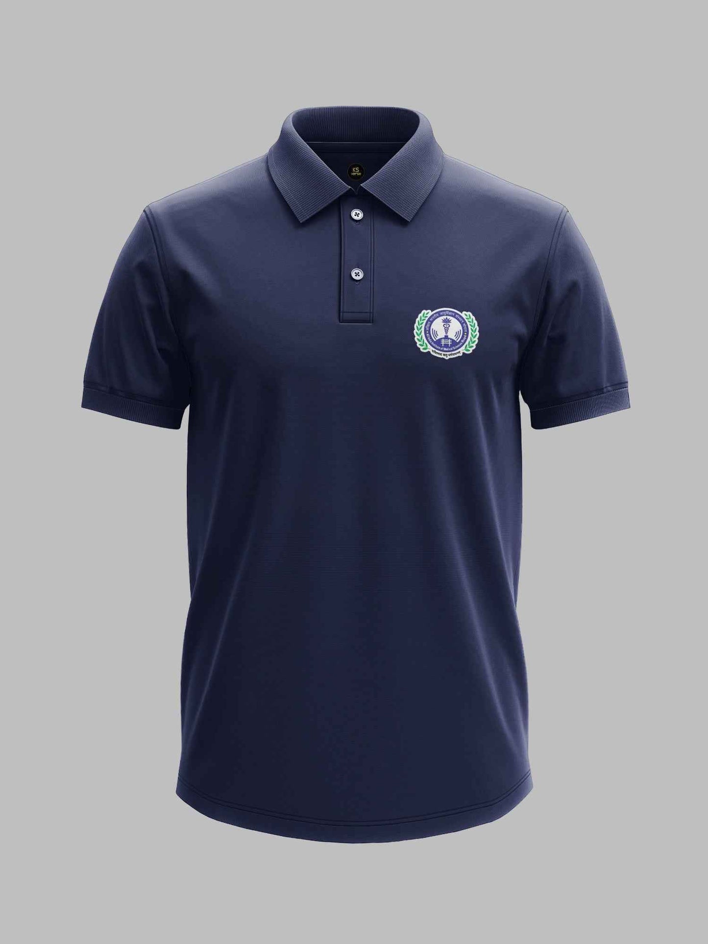 The AIIMS Bhopal Minimalist Polo Tee - 200GSM