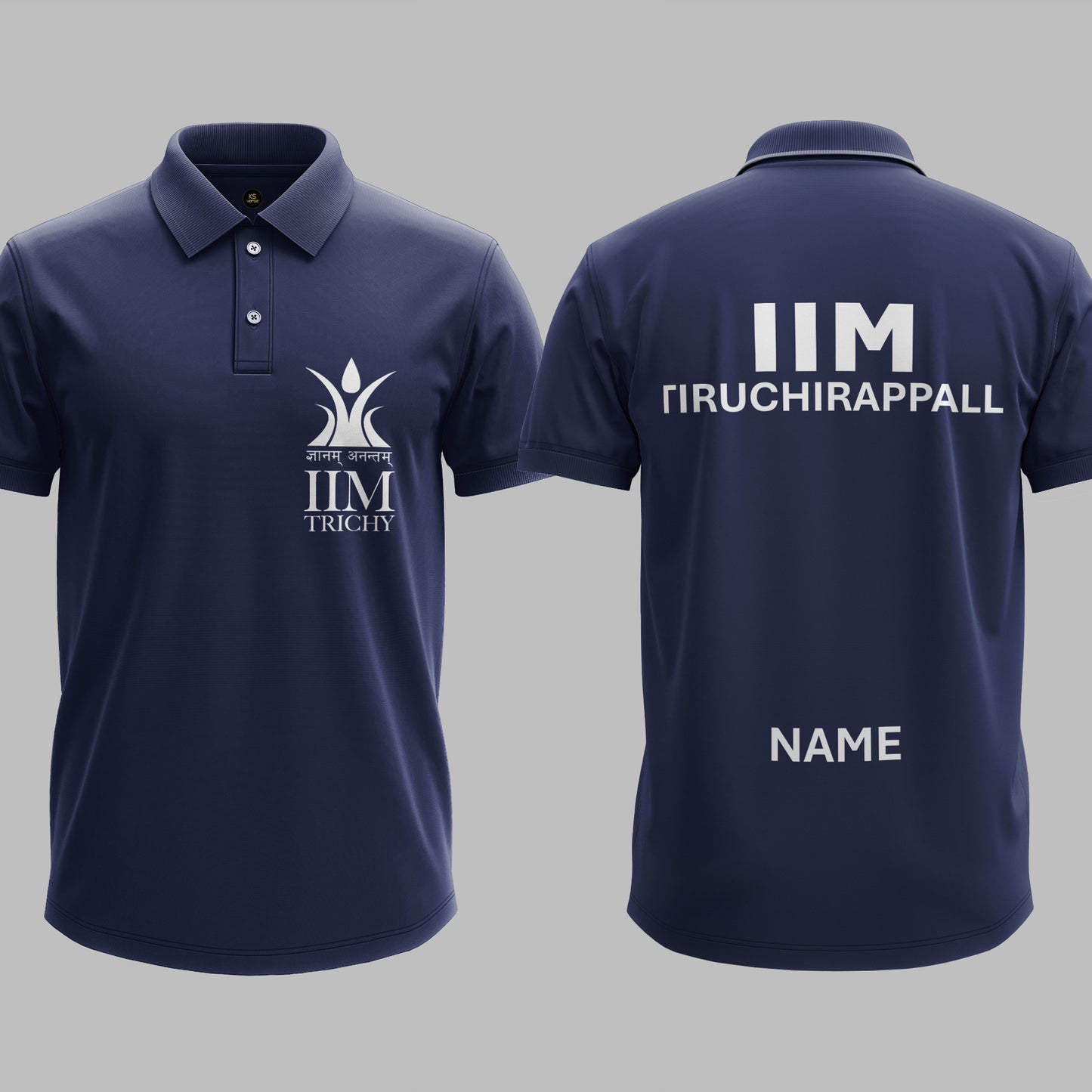 The IIM Tiruchirappalli Heritage Polo Tee