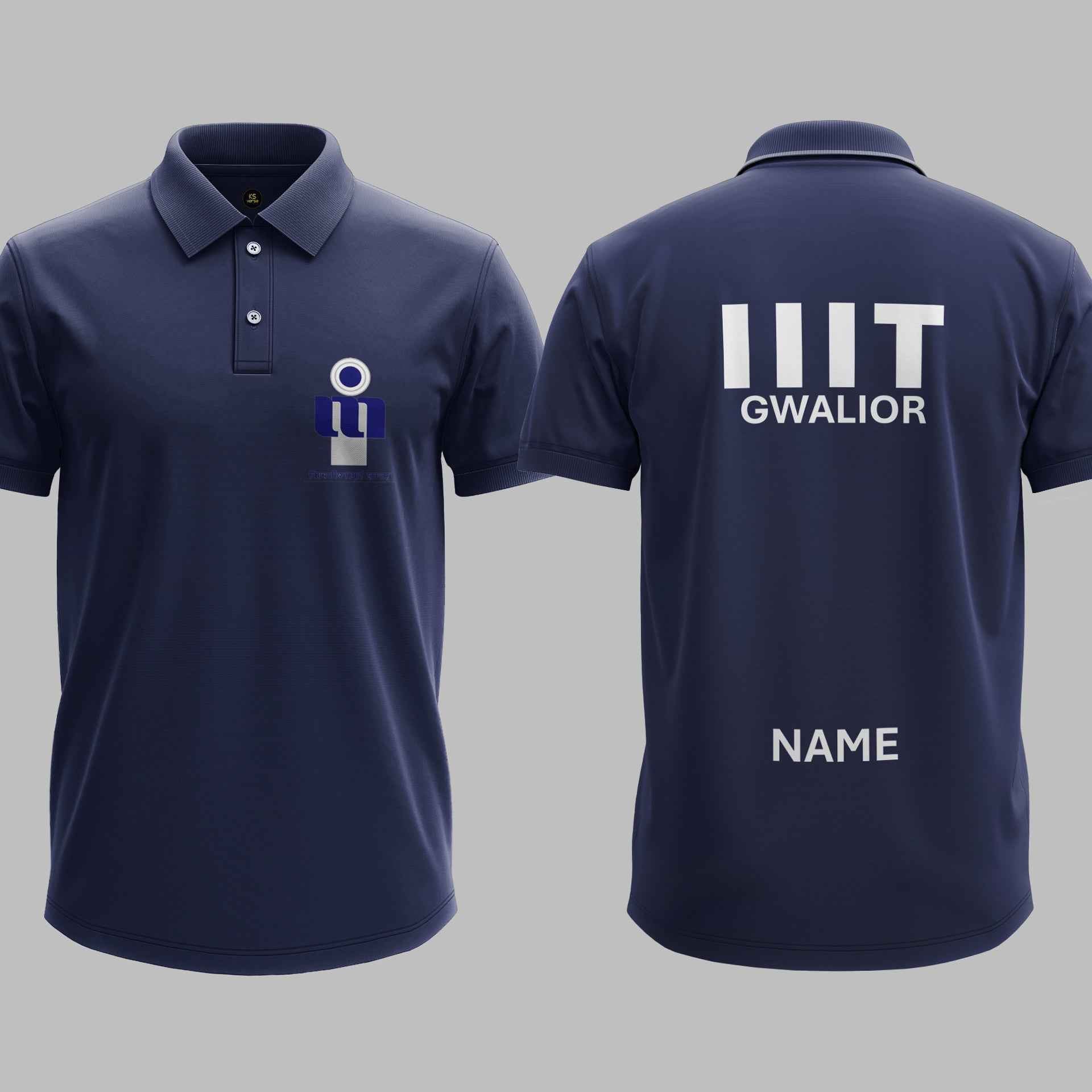 The IIIT Gwalior Heritage Polo Tee