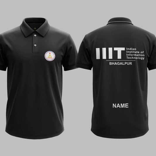 The IIIT Bhagalpur Minimalist Polo Tee - 200GSM