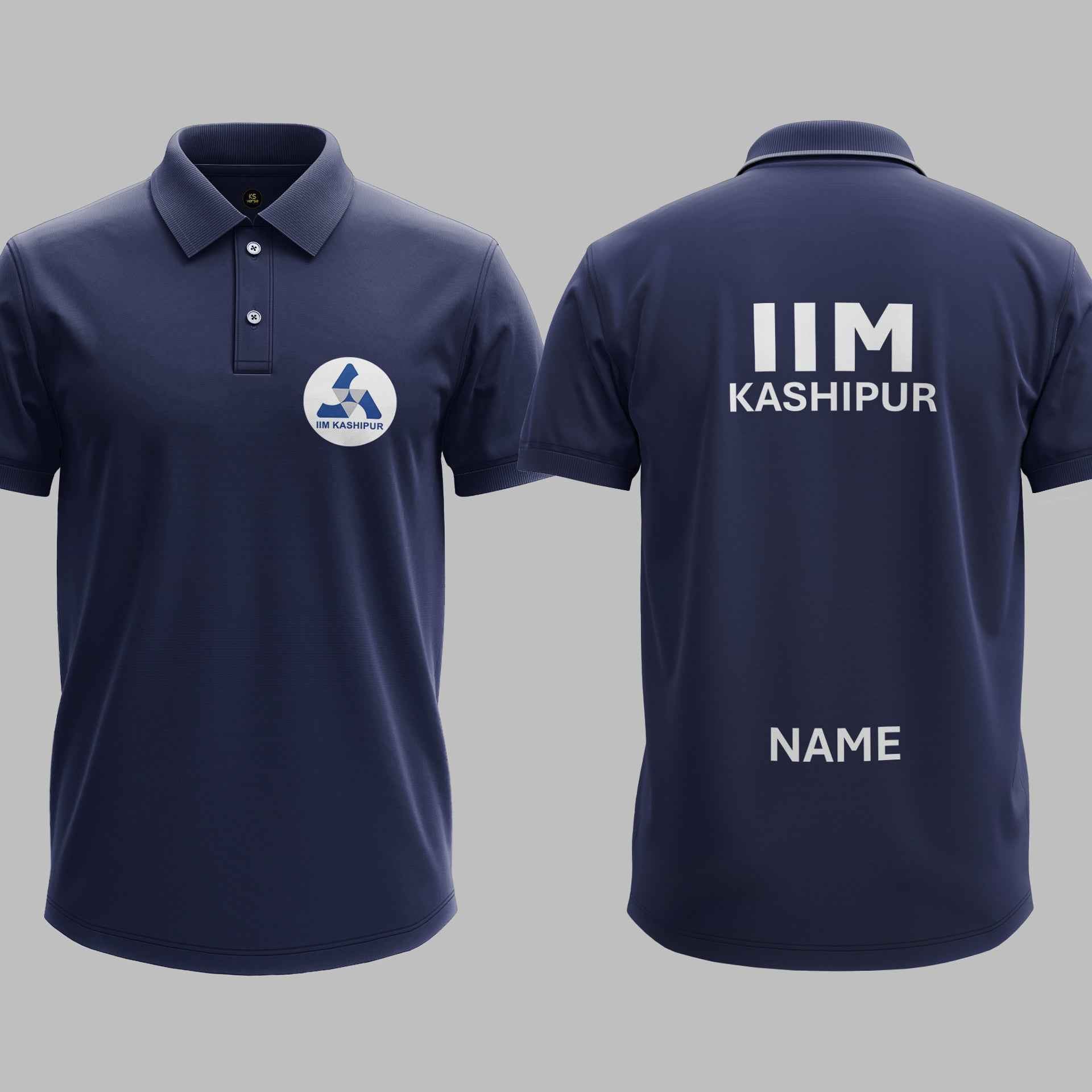 The IIM Kashipur Heritage Polo Tee - 200GSM