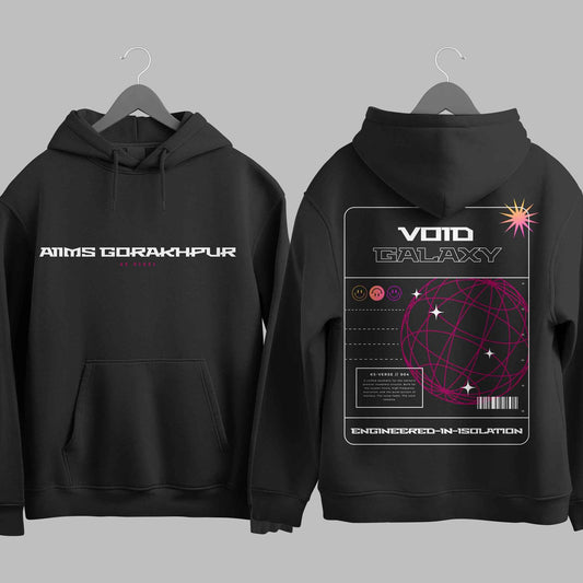 The AIIMS Gorakhpur Void Galaxy Hoodie - 320GSM