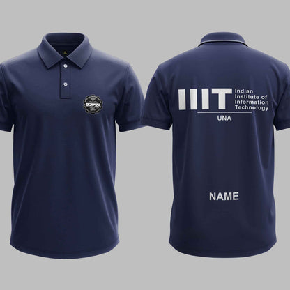 The IIIT Una Minimalist Polo Tee - 200GSM