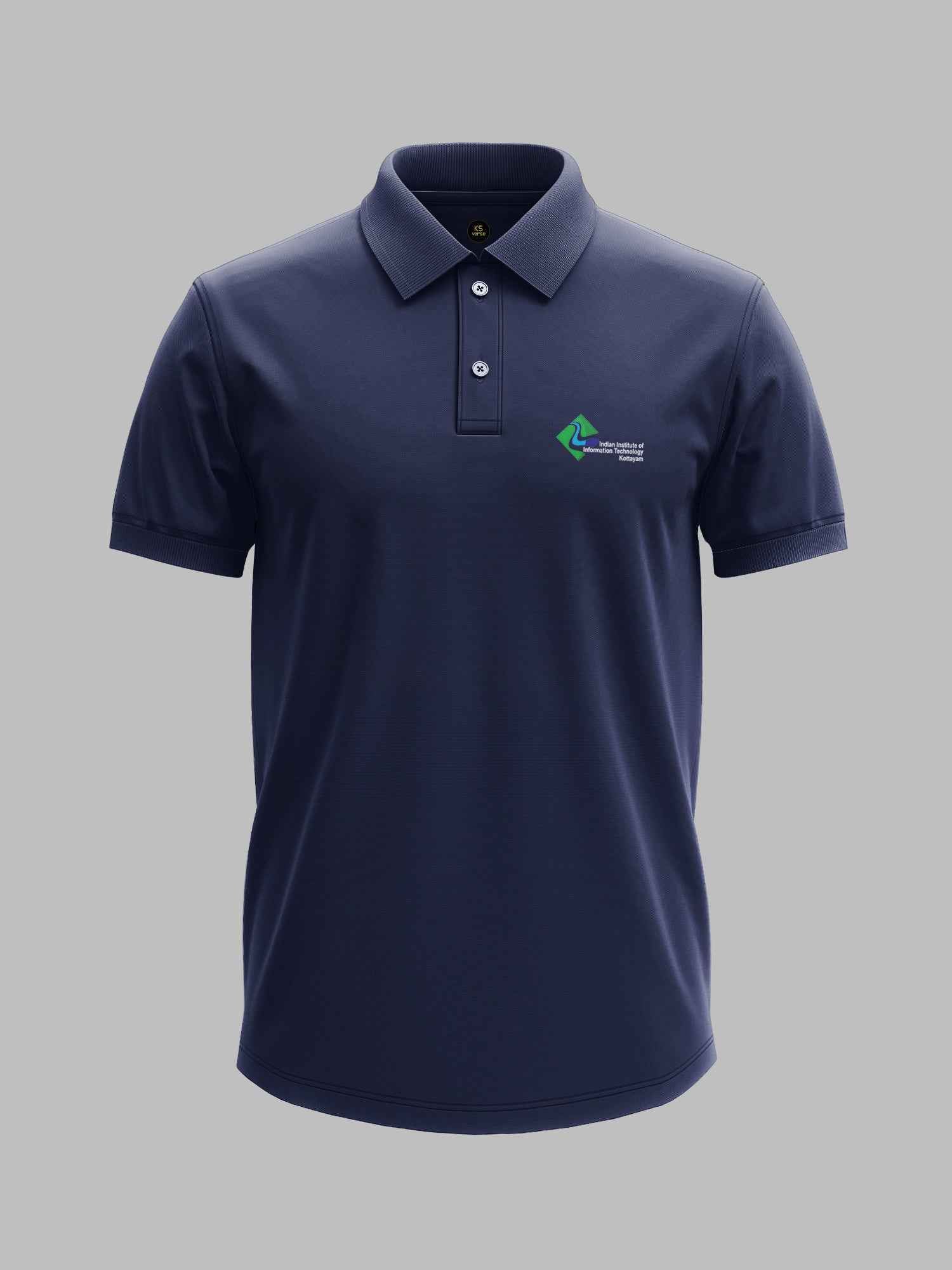 The IIIT Kottayam Minimalist Polo Tee - 200GSM