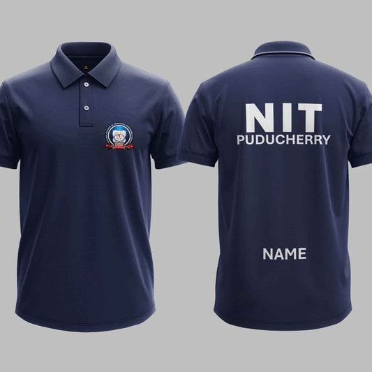 The NIT Puducherry Heritage Polo Tee