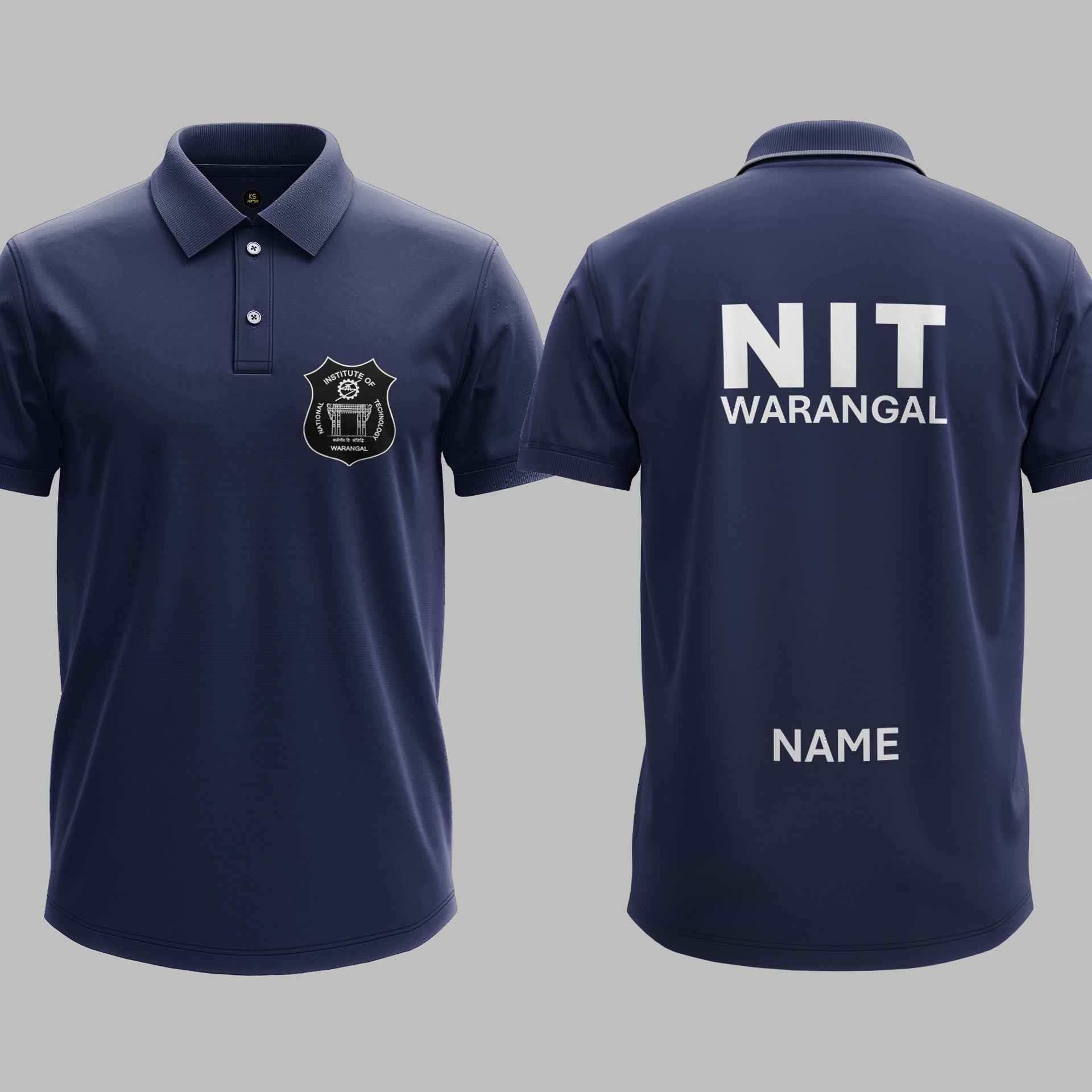 The NIT Warangal Heritage Polo Tee