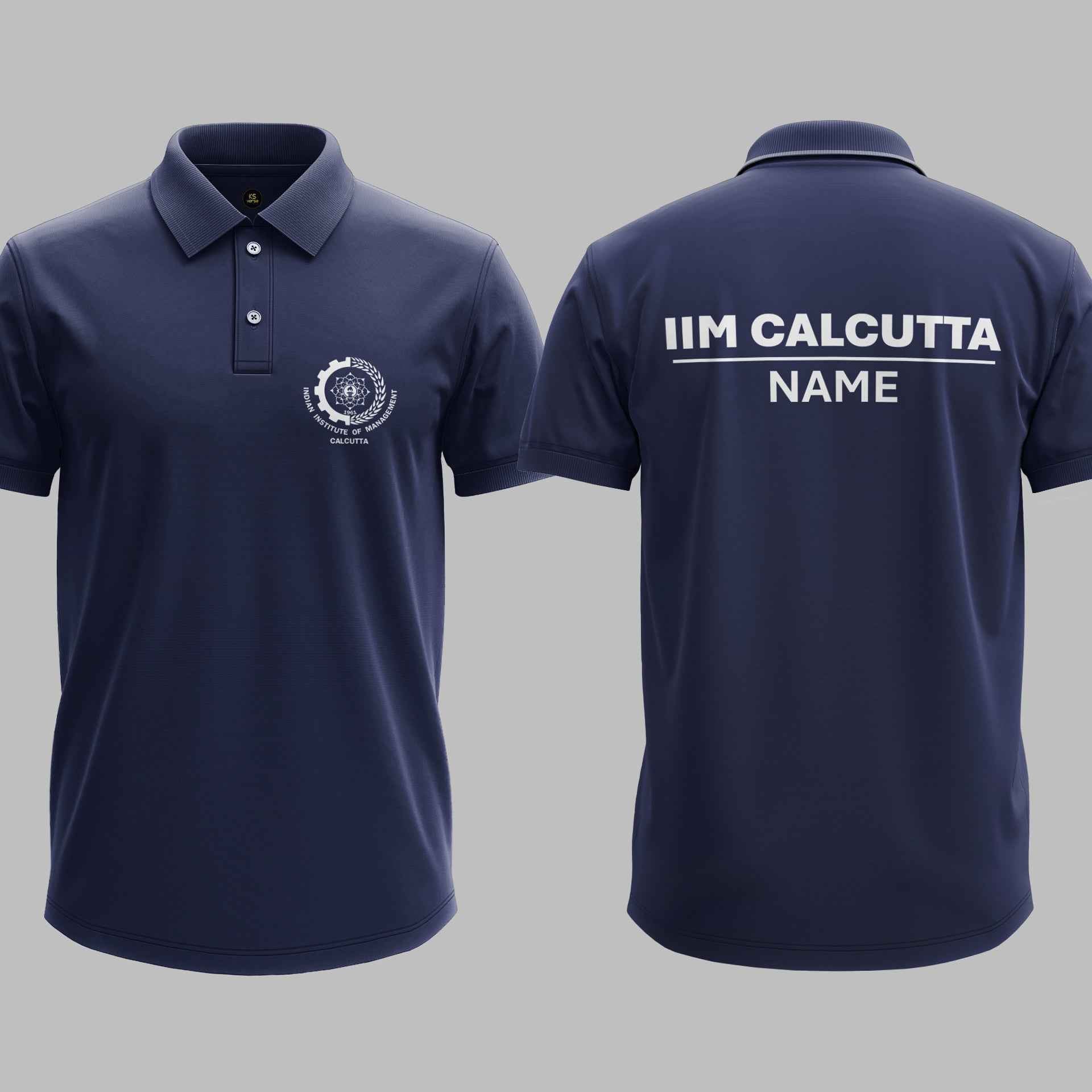 The IIM Calcutta Prestige Polo Tee - 200GSM