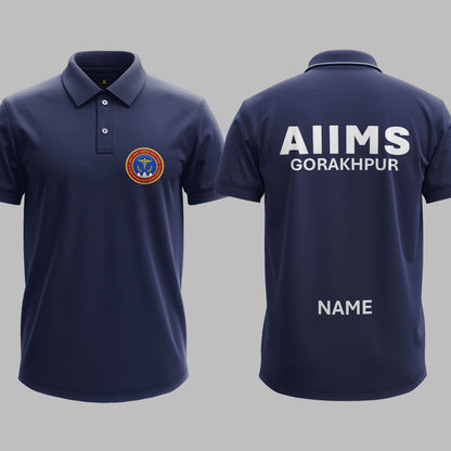 The AIIMS Gorakhpur Heritage Polo Tee