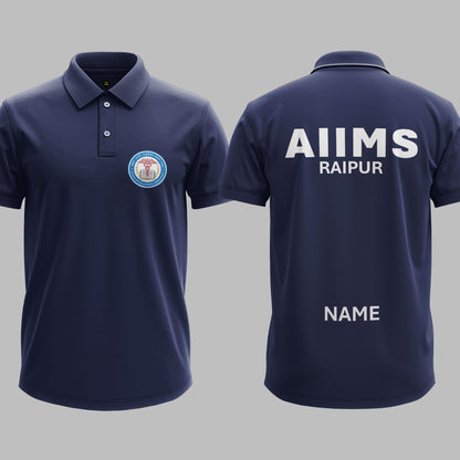 The AIIMS Raipur Heritage Polo Tee