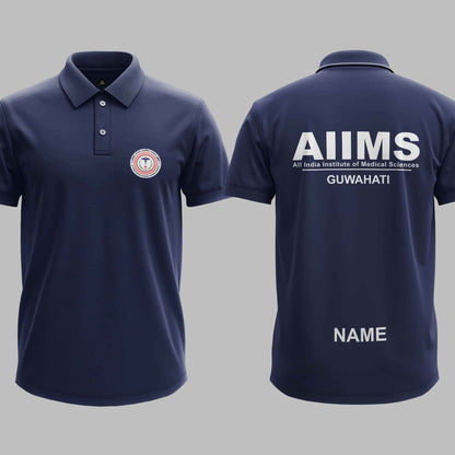The AIIMS Guwahati Minimalist Polo Tee - 200GSM